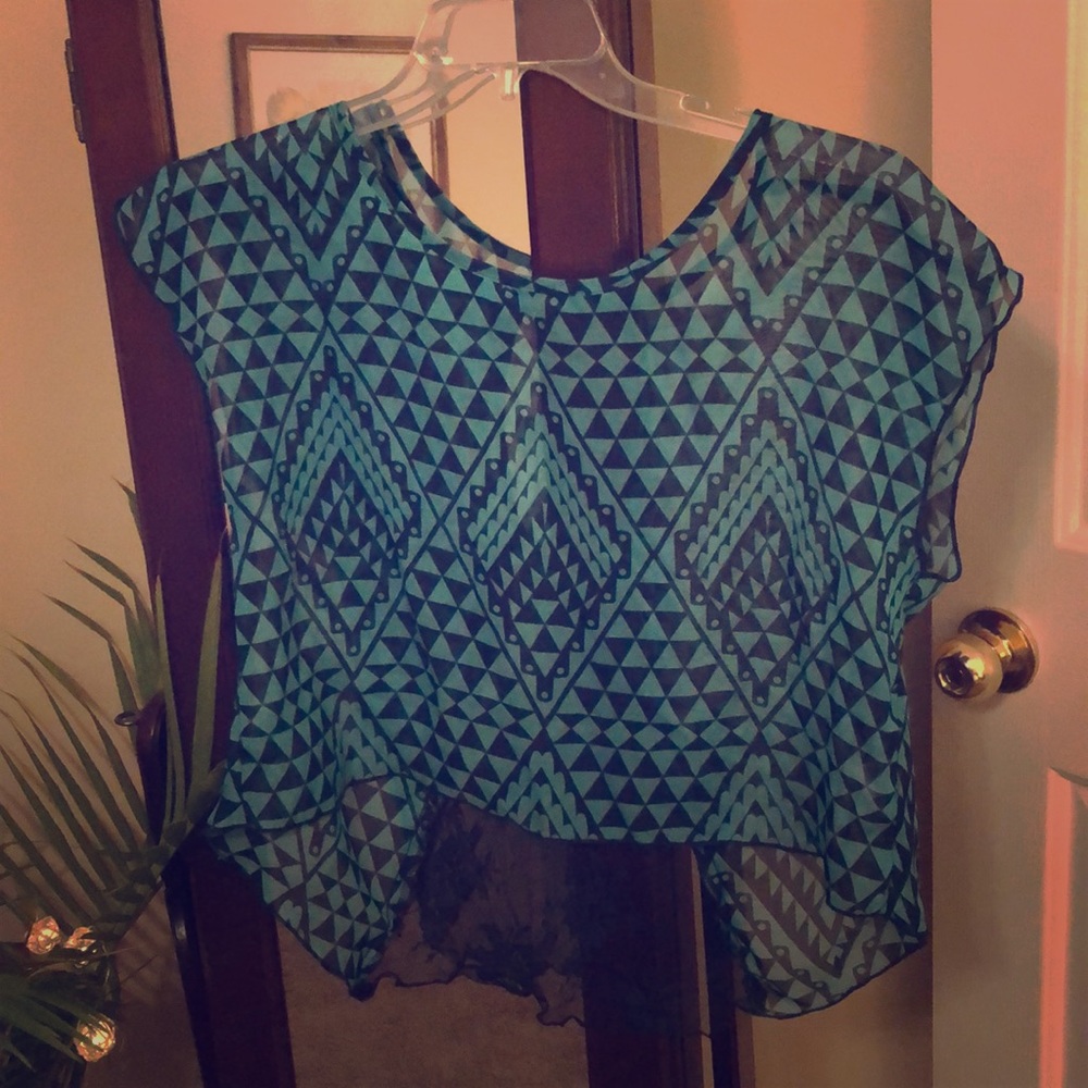 Lacy Crop Top